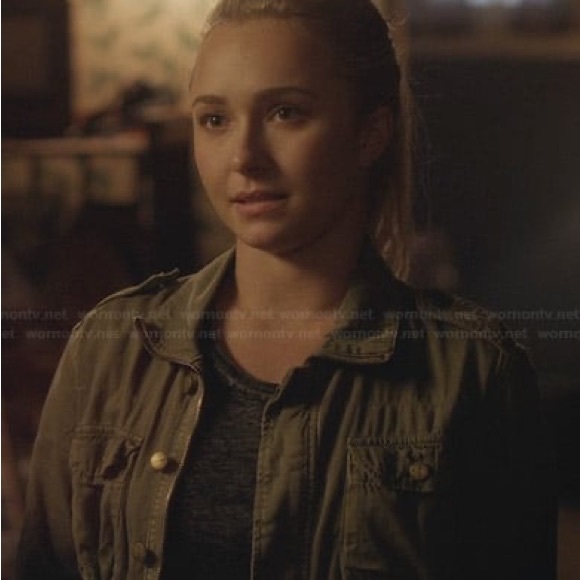 Current/Elliott The Lone Soldier Jacket w/ Ombre Coated Sleeves - Picture 3 of 14